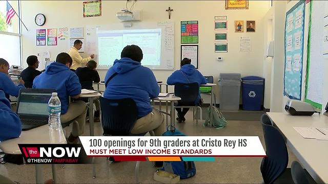 Enrollment for low-income, private high school opens at Cristo Rey