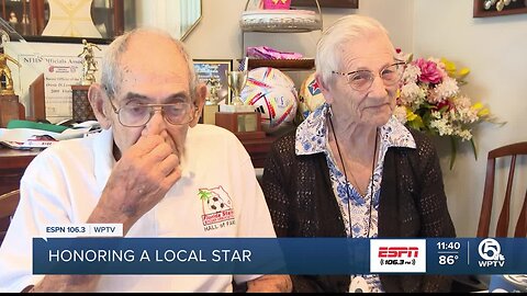 92-year-old soccer league founder still loves 'kicking the freaking ball'