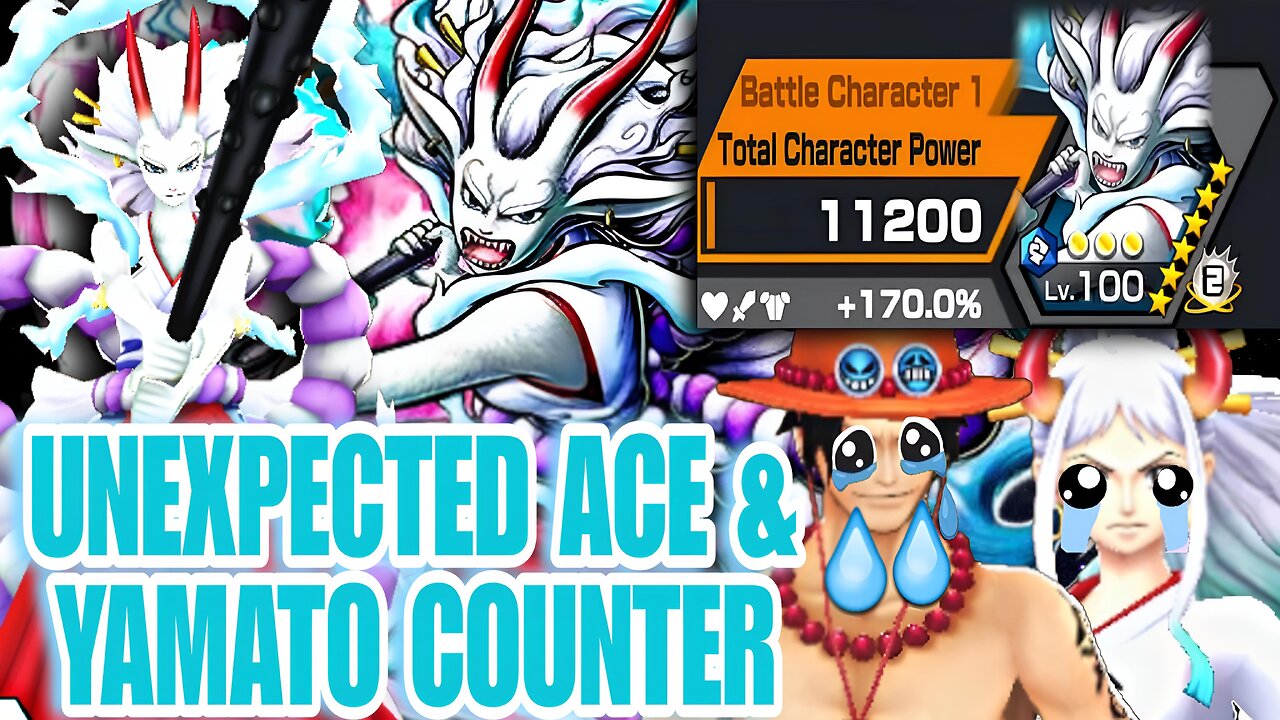 ACE & YAMATO COUNTER IS HYBRID YAMATO ITSELF! 🤯 ONE PIECE BOUNTY RUSH OPBR SS LEAGUE BATTLE