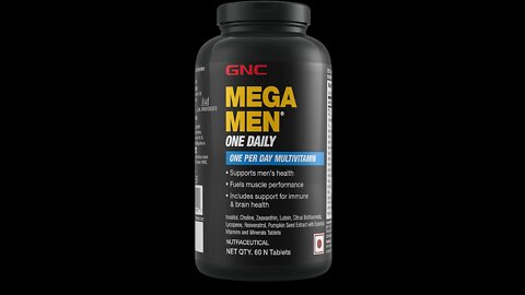 Mega Men One Daily Multivitamin for Men