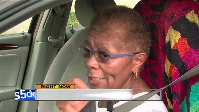 Elderly woman thankful for stranger who stepped in when a man tried to carjack her at Heinen's