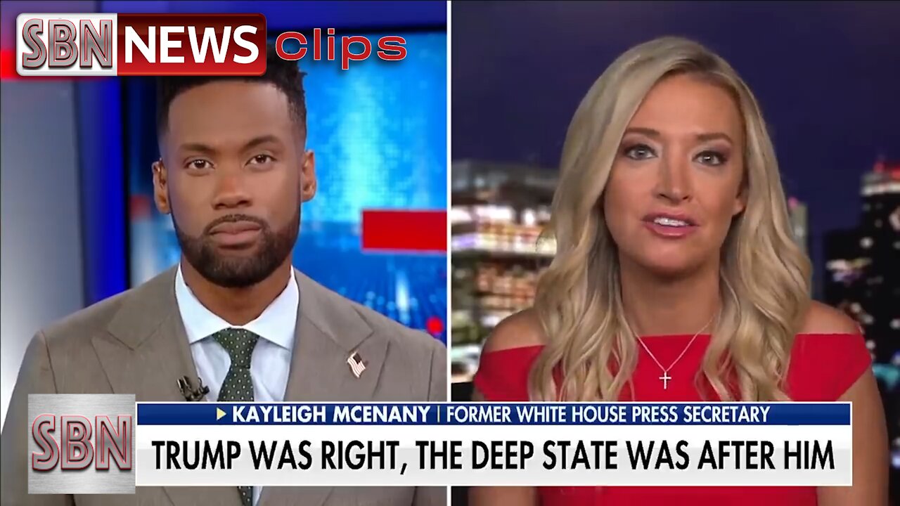 Kayleigh McEnany: "Trump Was Right, Deep State Was After Him" - 3688