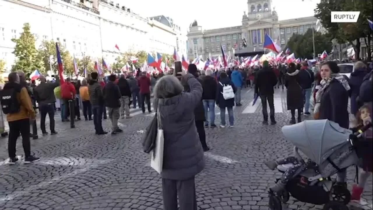 Another demonstration for the interests of the Czech Republic gathered in Prague