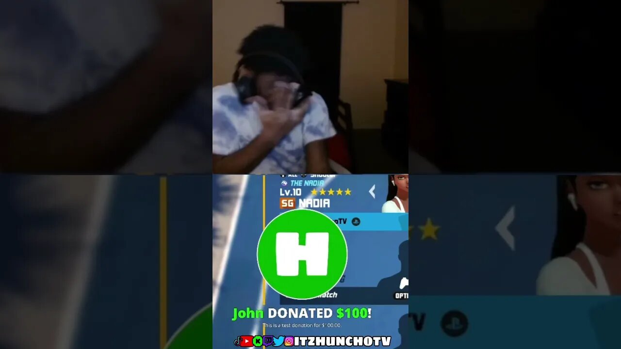 HUNCHO LOSES HIS MIND AFTER JOHN DONATES $100