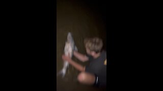 late night river catch