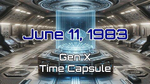 June 11th 1983 Gen X Time Capsule