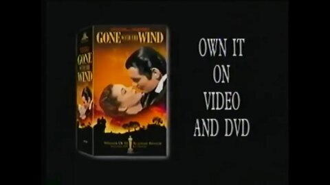 GONE WITH THE WIND (1939) VHS Promo [#VHSRIP #gonewiththewindVHS]