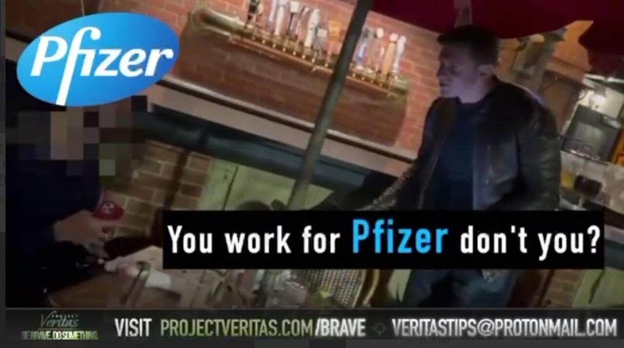 Project Veritas: Tonight 8PM "PFIZER"
