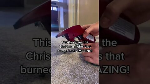 Creator, northamlights This tool fixes the burned out Christmas lights