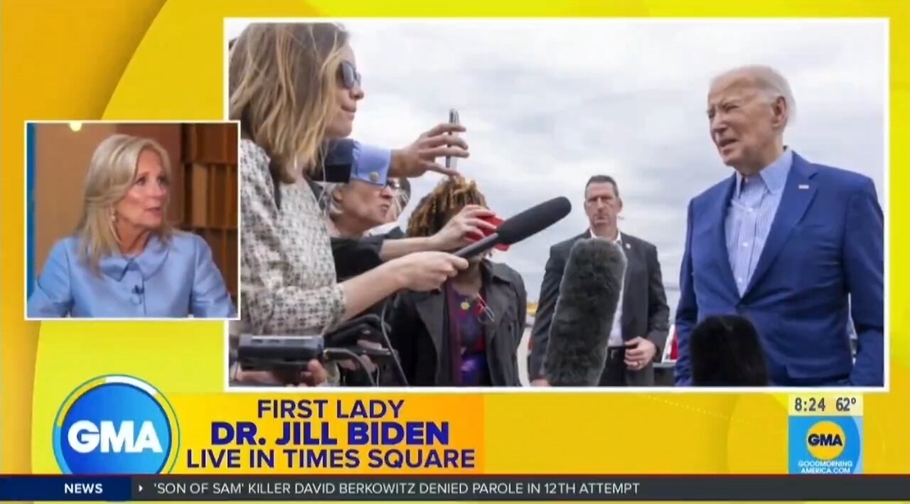 Jill Biden Claims Freedoms Are At Stake In November