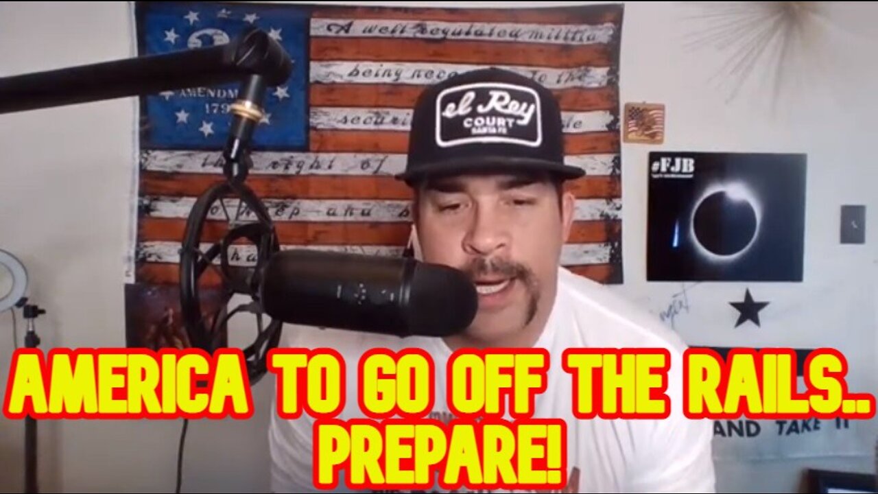 David Nino Rodriguez: America To Go Off The Rails..Prepare!