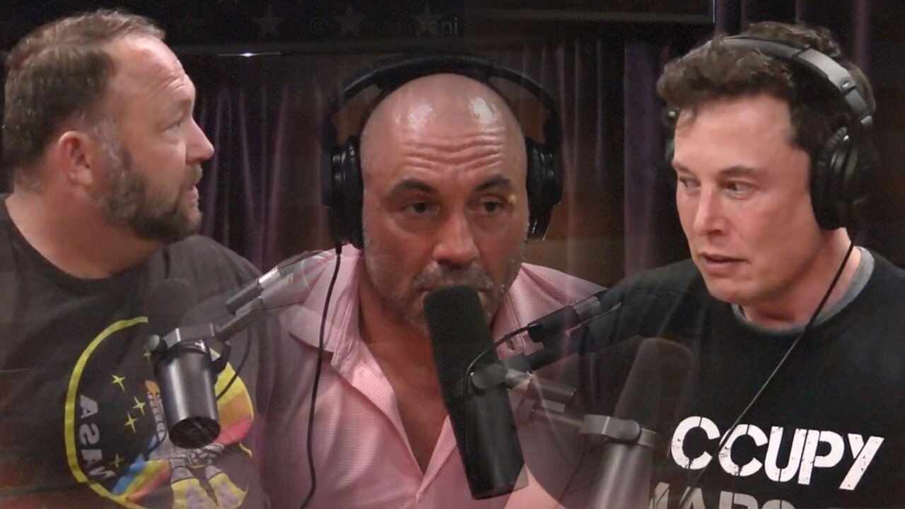 Elon Musk And Alex Jones on Joe Rogan