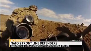CBS: The U.S. Army's 101st Airborne Deployed to Romania 3 Miles From Ukraine Border