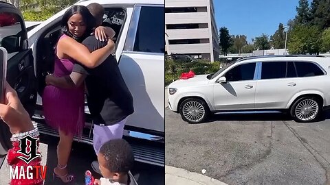 Ray J Surprises Wife Princess Love With A Maybach SUV For Her 39th B-Day! 🚘