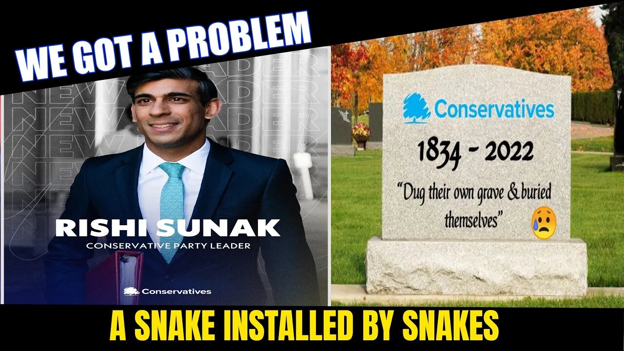 The Globalist Coup Is Complete. Rishi Sunak Installed As Prime Minister By MP's