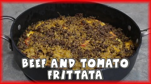 Beef and Tomato Frittata