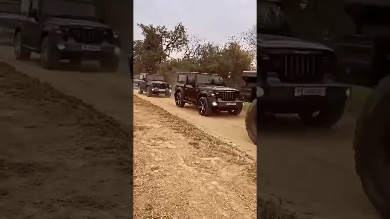 Thar 😍 Varun car pavar 😱
