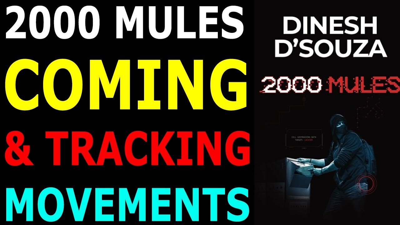 2000 MULES COMING & TRACKING MOVEMENTS - TRUMP NEWS