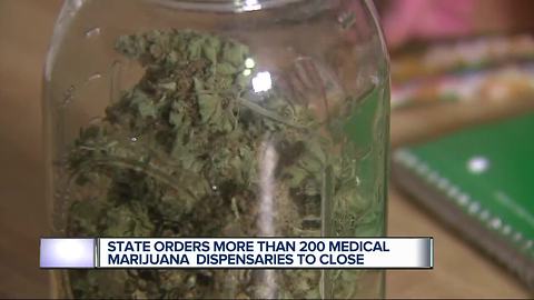 Michigan orders closure of 210 marijuana shops