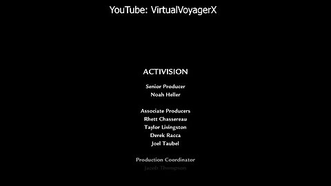 Final Credits of Call Of Duty World At War 1