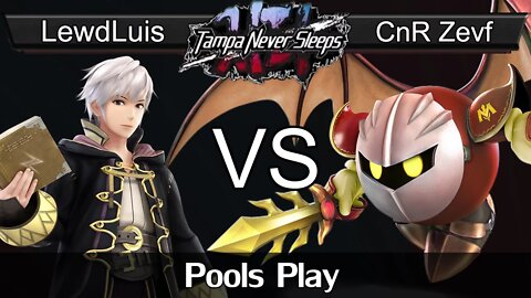 LewdLuis (Robin) vs. CnR Zevf (Meta Knight) - Pools Play - TNS 6