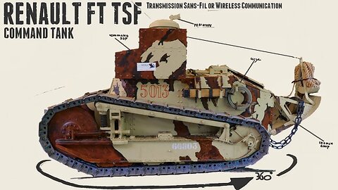 Renault FT TSF Command tank - Walkaround - Militracks.