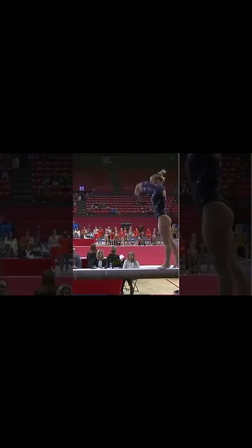 Abby Heiskell (Michigan) 9.950 on Beam - Big 5 Night 1 2/24/23 #shorts