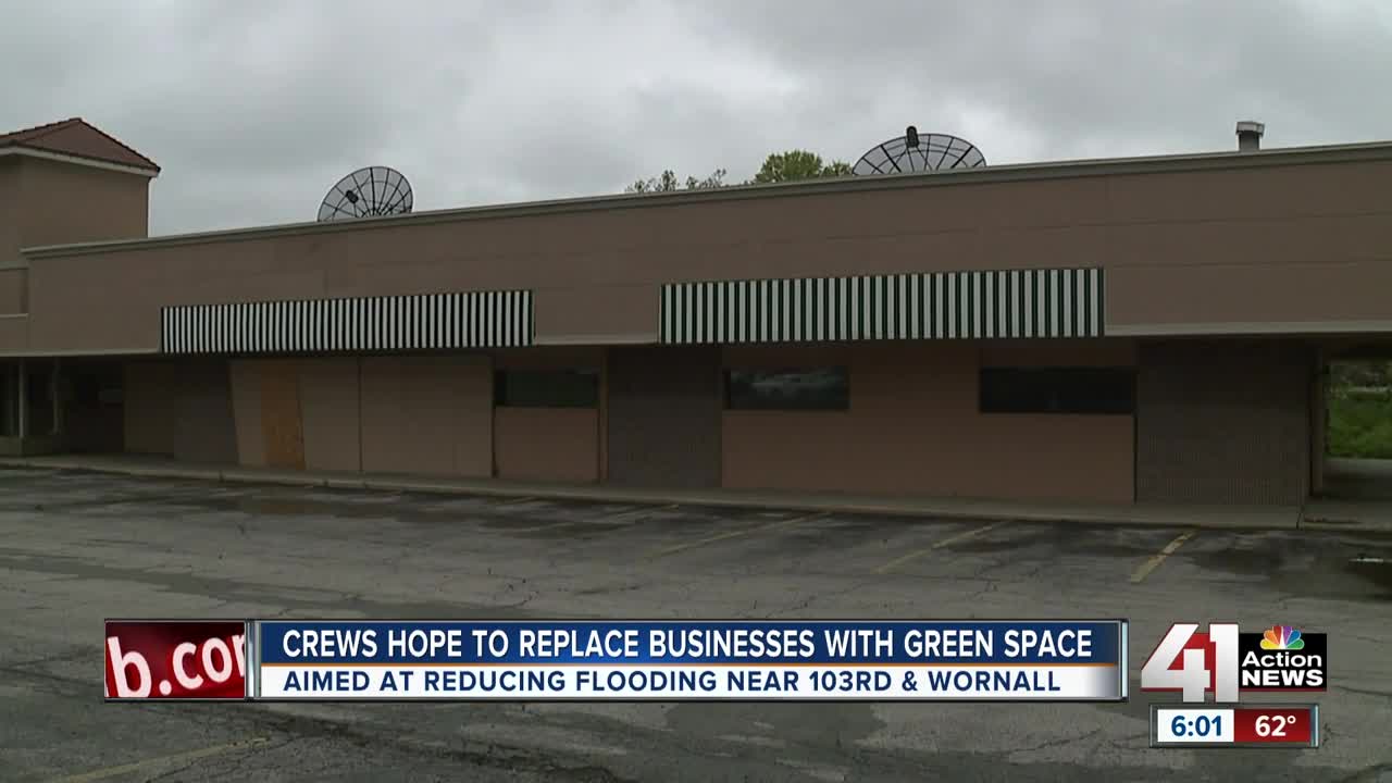 Green space to replace vacant strip mall in south KCMO