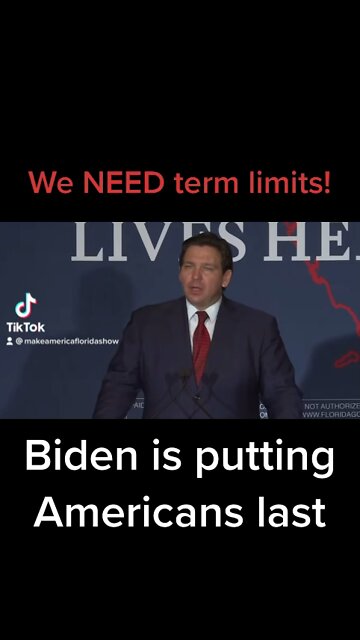 We NEED term limits! Biden | Pelosi | Bongino | Trump | Bannon | Tate