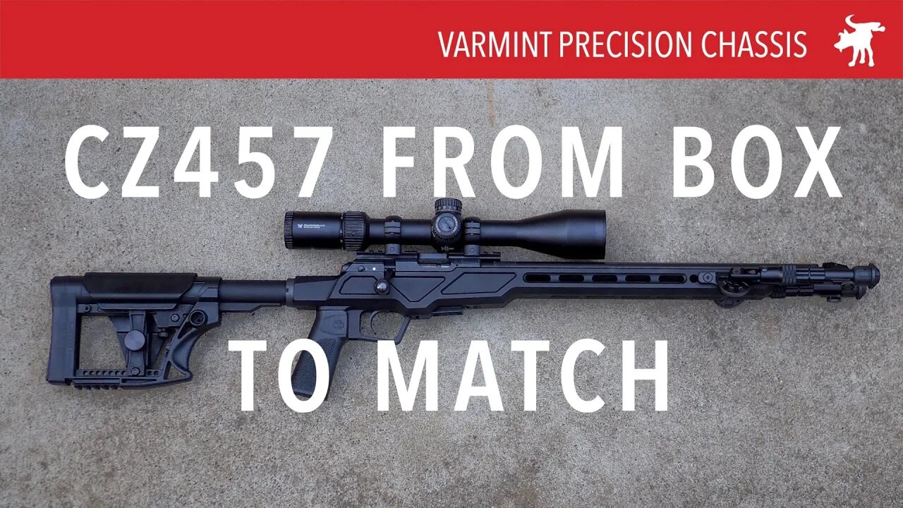 CZ 457 Varmint Precision Chassis