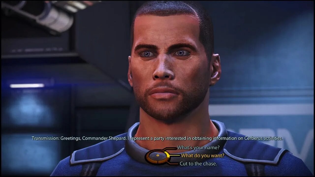 Shadow Broker Agent Tries To BRIBE Shepard For Cerberus Intel | Mass Effect: LE | ME1 4K Clips