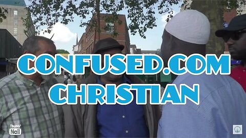 Confused.com Christian. Deluded preacher.