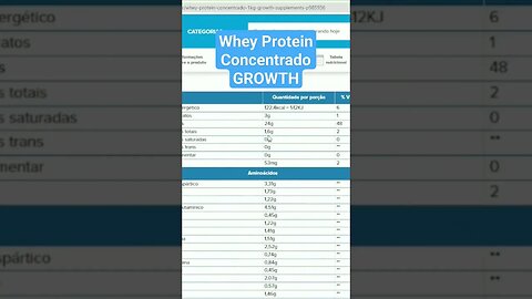 WHEY Protein GROWTH É BOM?🔷 80% Whey Growth Review✅3 #wheyprotein #musculação #suplementos