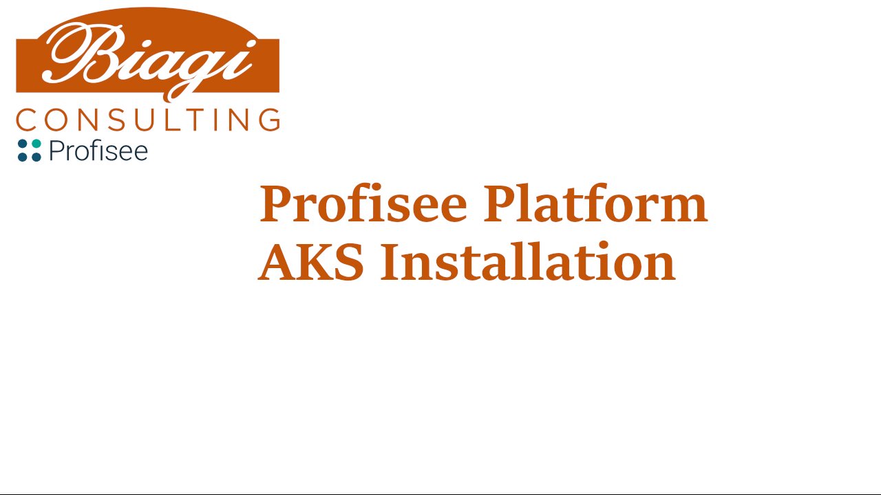 Profisee Platform AKS Installation