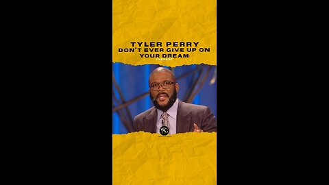 @tylerperry Don’t ever give up on your dreams. #tylerperry 🎥 @lakewoodchurch