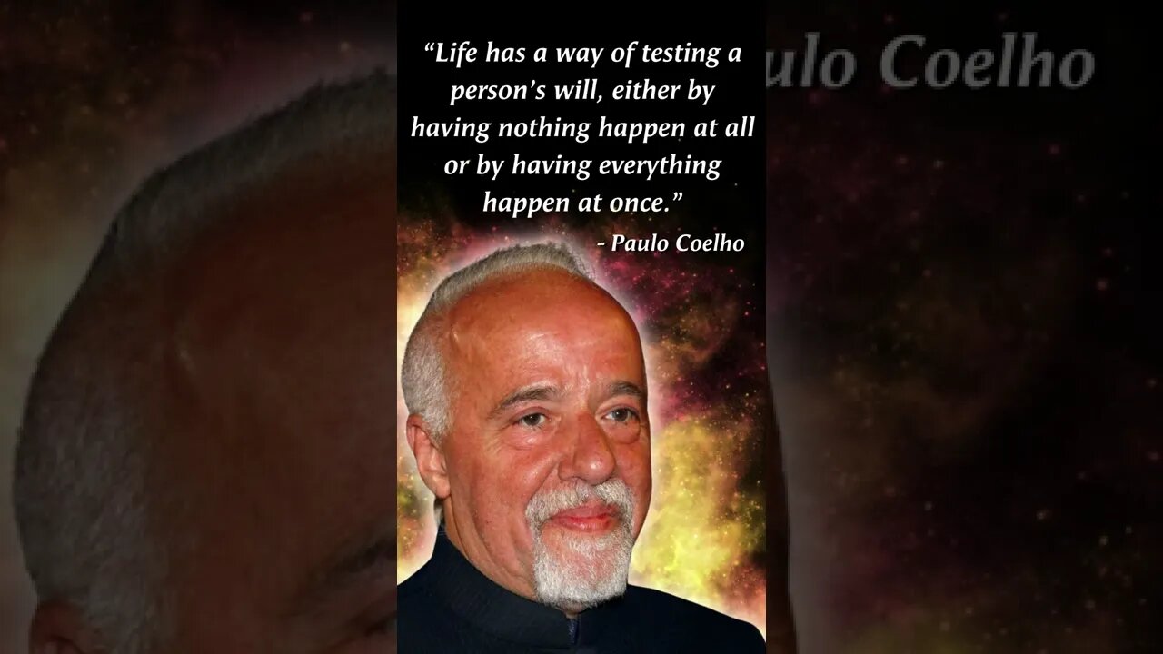 Paulo Coelho #shorts l Part 3