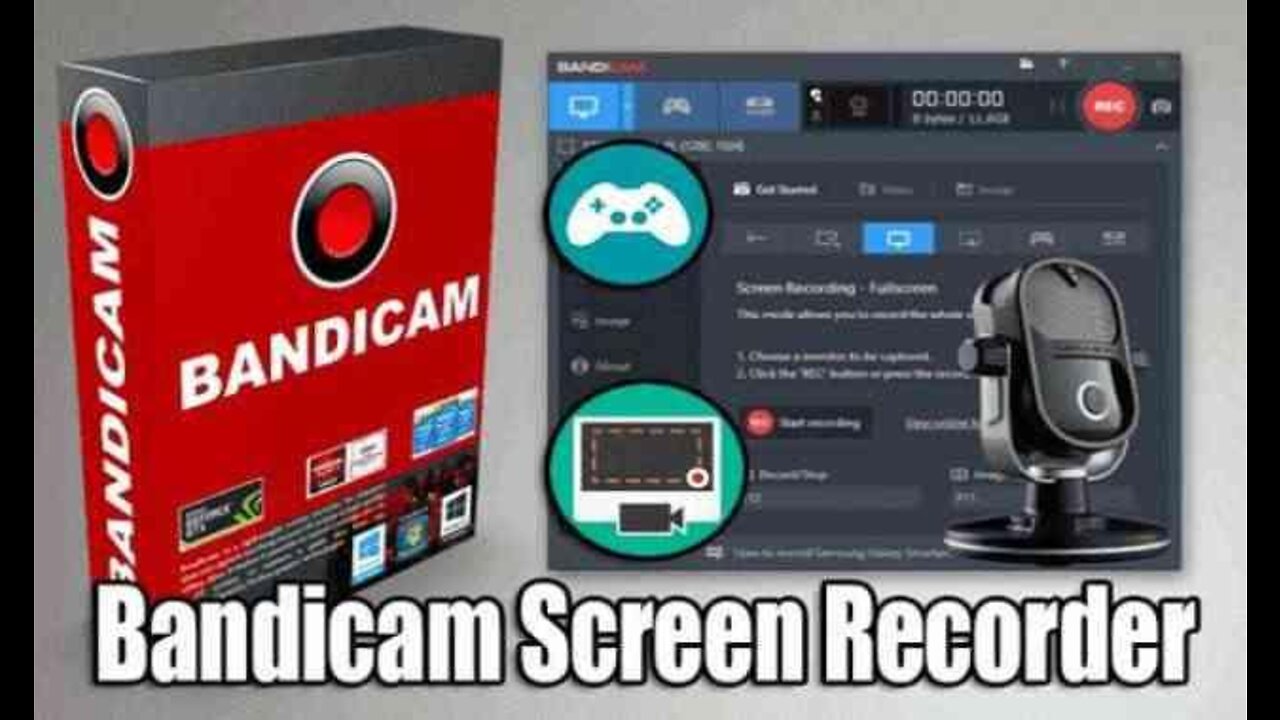 Bandicam تحميل وتفعيل برنامج