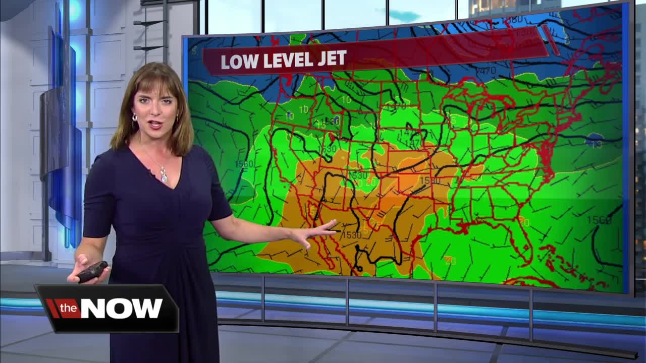 Geeking Out: Rain and low-level jet