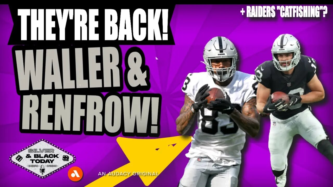 Darren Waller & Hunter Renfrow Are Back: But Will They Play Sunday for Raiders?