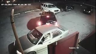 Couple robbed after accident