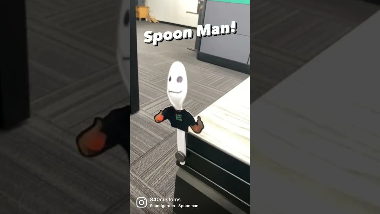 Spoon man! #spoon #spoonman #soundgarden #utensils #random #bored #friends #shenanigans