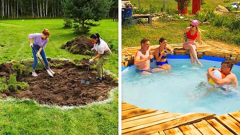 Create Your Own Backyard Oasis With a DIY Swimming Pool!.