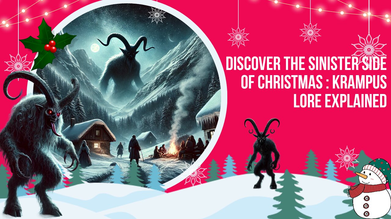 The Legend of Krampus: The Dark Side of Christmas | The Scary Anti-Santa of Folklore