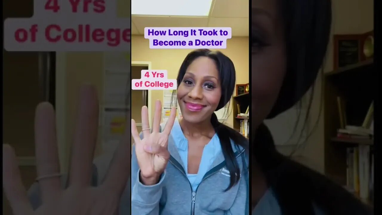 How Long Does it Take to Become a Family Doctor? 👩🏾⚕️ #shorts
