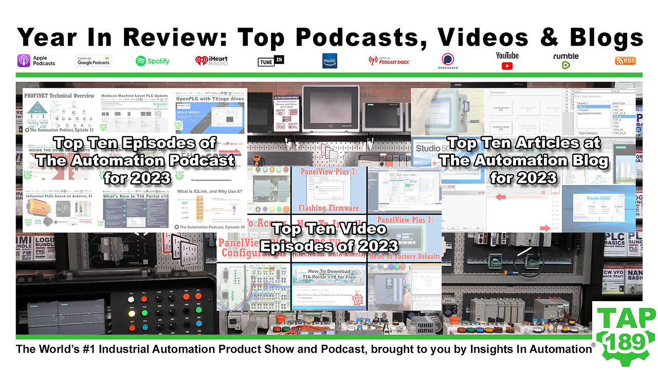 Year In Review: Our Top Ten Podcasts, Videos & Blogs for 2023