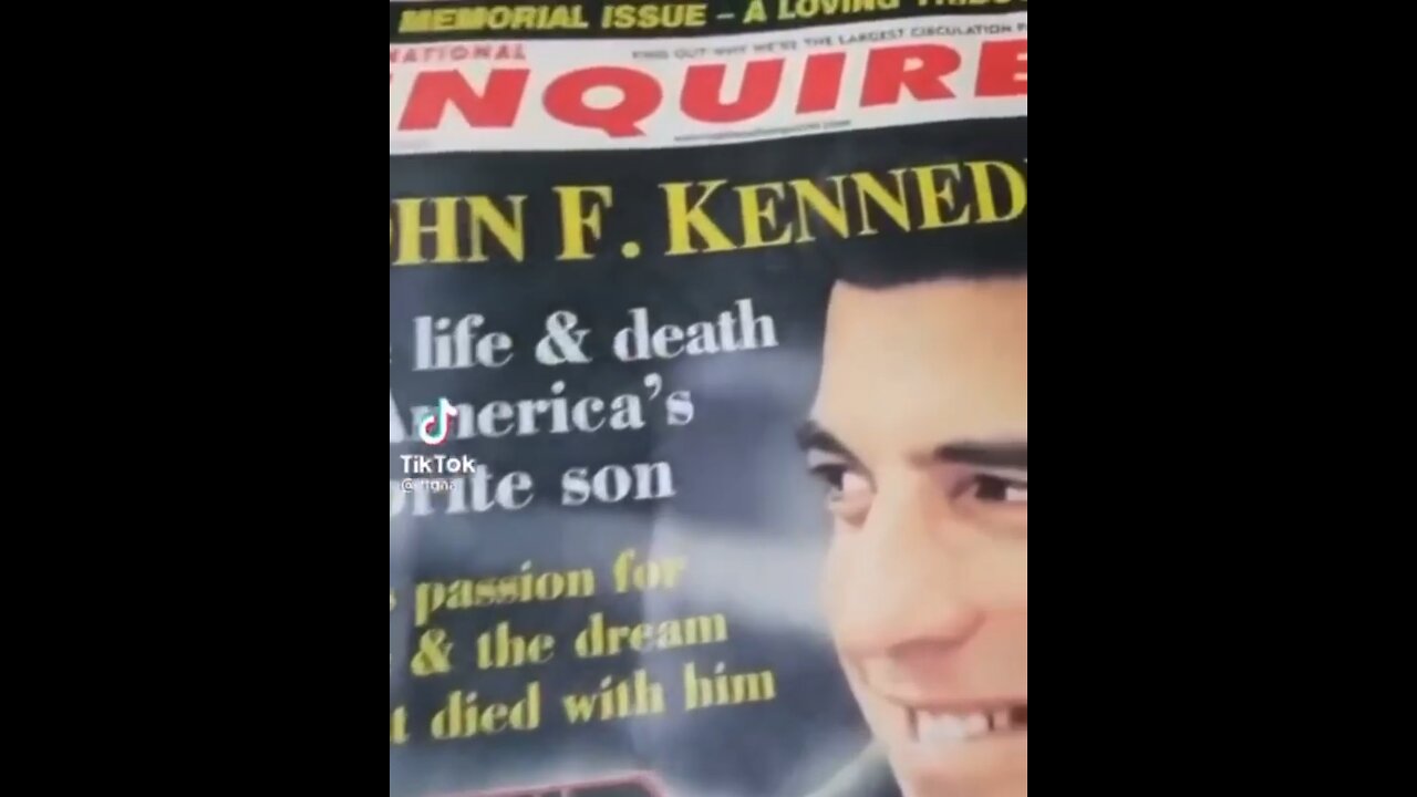 Trust the plan JFK Jr style