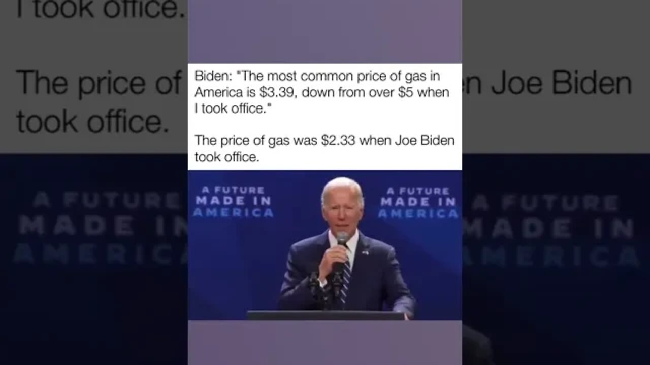 Biden Just Straight Up Lies To Your Face & The Media Doesn’t Care🇺🇸 #youtubeshorts #fjb #viralshorts