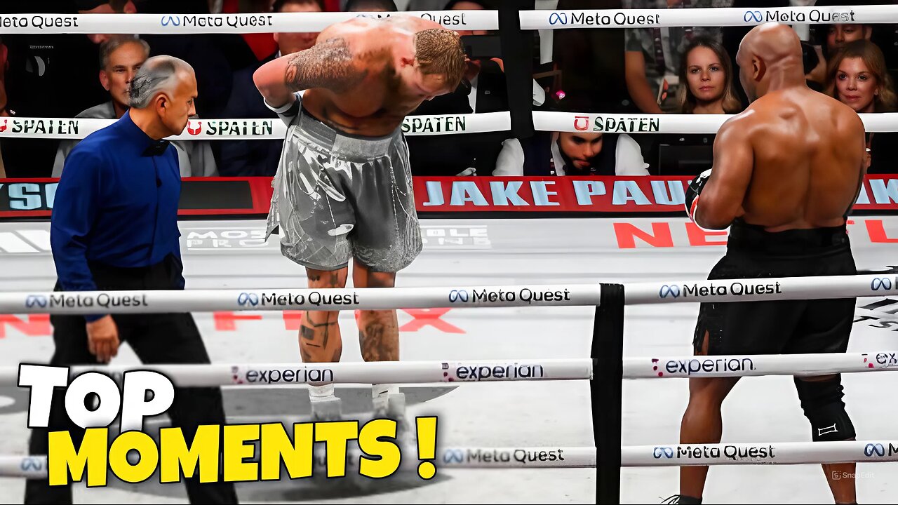 Jake Paul vs Mike Tyson: TOP 3 BEST Moments That SHOCKED The World