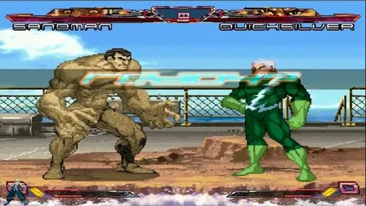 Mugen DC vs Capcom vs Marvel Play As Sandman