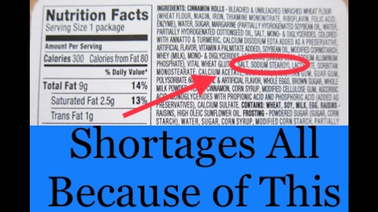 Ingredients Missing and Causing a Global Food Shortage Crisis 2021